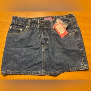 Edikted Jean Mini Skirt, Size XS